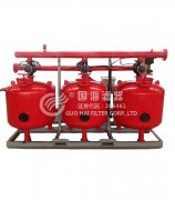 120T/H自主生產(chǎn)淺層介質(zhì)過濾器(DN150)